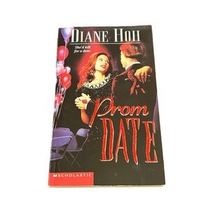 Vintage 90s Prom Date by Diane Hoh First Edition 1996 Scholastic Paperback Book